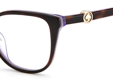 Premium Women Kate Spade Model Eyeglasses: Taya - Havana Violet- SpecSMART Eye Clinic (Zoom View)